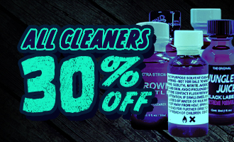 October '26: 30% off all cleaners